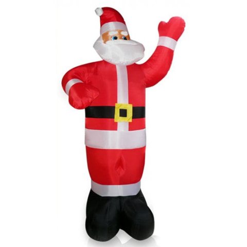 Papai Noel inflavel Gigante com 3 metros de altura Natal enfeite natalino (Q1-26)
