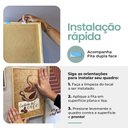Ver mais imagens de Kit 03 Quadros Decorativos com Moldura Folhagem Jardim 10x15cm para Cozinha Quarto