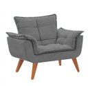 Ver imagem 1 de Poltrona Decorativa Opala Suede Liso - Gariani Estofados