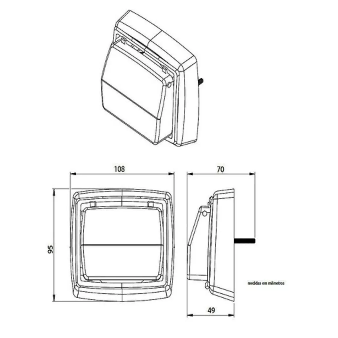 Acabamento para Valvula Descarga Deca Hydra Max Abs Rose - 7