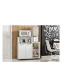 Ver imagem 1 de Balcão Multiuso Fruteira Sollys Branco - Poliman Móveis