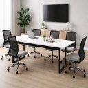 Ver imagem 2 de Mesa de Reunião Industrial 2,00 X 0,90