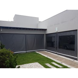 Toldo Cortina Pronto Completo na Medida de 3,00 X 2,50 com Visor - 2