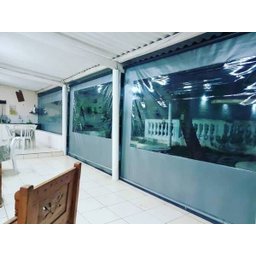 Toldo Cortina Pronto Completo na Medida de 3,00 X 2,50 com Visor - 4