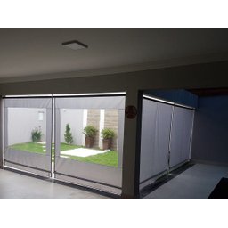 Toldo Cortina Pronto Completo na Medida de 3,00 X 2,50 com Visor - 1