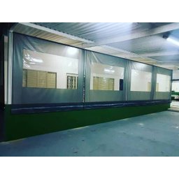 Toldo Cortina Pronto Completo na Medida de 3,00 X 2,50 com Visor - 5