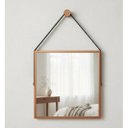 Ver imagem 5 de Espelho Quadrado Adnet Moldura Alumínio C/alça 40cm+ Suporte