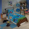Jogo de Cama Microfibra Solteiro Estampado Sonic 1,4 x 2,2 - 2
