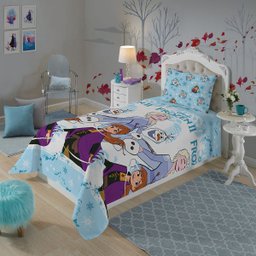 JOGO DE CAMA MICROFIBRA ESTAMPADO FROZEN LEPPER - 1 JOGO DE CAMA MICROFIBRA ESTAMPADO FROZEN LEPPER - 1
