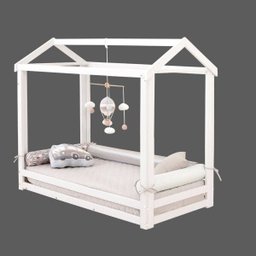 Cama Infantil Montessoriano Casinha Duda - 1