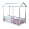 Cama Infantil Montessoriano Casinha com Grade Nina - 2