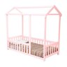 Cama Infantil Montessoriano Casinha com Grade Nina - 4