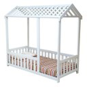 Ver imagem 5 de Cama Infantil Montessoriano Casinha com Grade Bruna