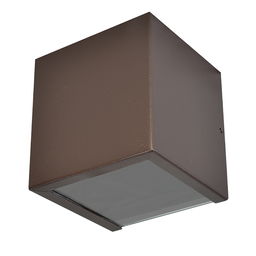 Arandela De Aluminio GU10 Bivolt Marrom Rioprelustres 6201 Arandela 6201 - 1