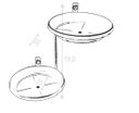 Ver imagem 4 de Jardim Vertical - Suporte de Parede Branco para 2 Vasos Pequenos | Aproveite Seu Espaço! Esquerdo
