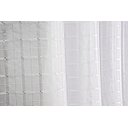 Ver imagem 2 de Cortina Voil xadrez Luxo com Forro Blackout PVC Branco 4,00M x 2,50M 100% Corta Luz com Ilhós Cromad