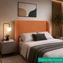 Ver imagem 5 de Cabeceira Queen 160 cm com Frame Imperial Boucle Terracota Impo