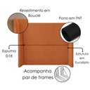 Ver imagem 4 de Cabeceira Queen 160 cm com Frame Imperial Boucle Terracota Impo