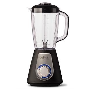 Liquidificador Super Blender Cellini Preto 4 Velocidades Faca de 7 Lâminas 1000w 220v