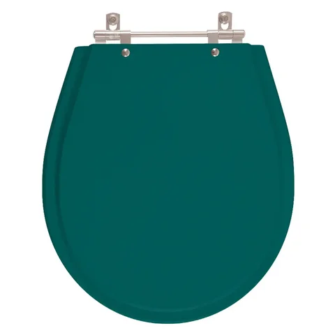 Assento Sanitario Poliester com Amortecedor Avalon Verde Amazonia para Vaso Ideal Standard