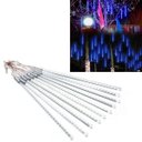 Ver imagem 1 de Cascata Pisca Pisca Chuva de Neve Natal 8 Tubos Azul 320 Leds Natalino