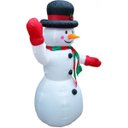 Ver imagem 3 de Boneco de Neve Natal Natalino 1 Metros e 80 cm Inflavel Decoração