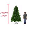 Arvore de Natal Pinheiro 2 metros e 70 cm Decoraçao Natalina 1949 Galhos Casa - 2