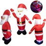 Papai Noel Inflavel Natal Natalina Grande 1.90M Decoração - 5