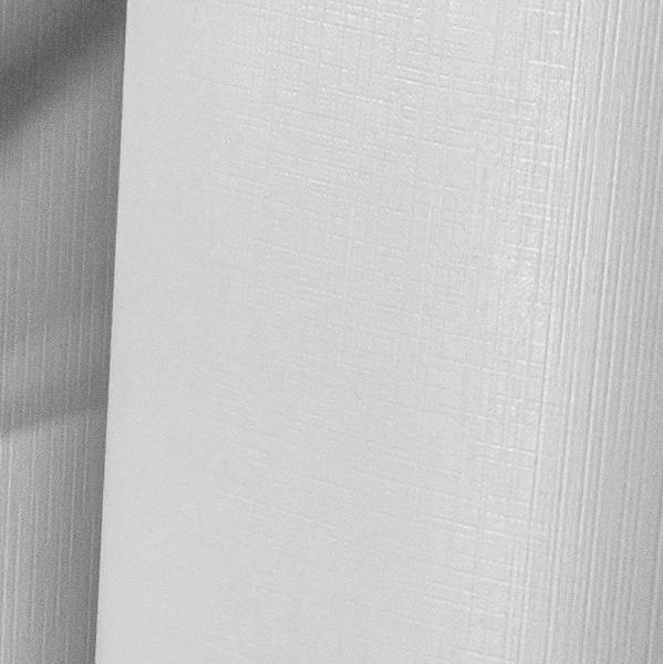 Cortina Voil com Forro Blackout PVC Branco 3,00M x 2,80M 100% Corta Luz com para Varão Simples - 3