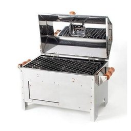 Churrasqueira Inox com Tampa Média - 3