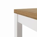 Ver imagem 7 de Mesa Cozinha e Refeitório 180cm x 90cm Pés Metal com 6 Cadeiras Siena Pés Madeira Casa Lar