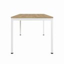 Ver imagem 5 de Mesa Cozinha e Refeitório 180cm x 90cm Pés Metal com 6 Cadeiras Siena Pés Madeira Casa Lar