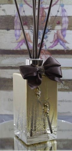 Difusor De Fragrâncias - Varetas - 250 Ml - Cascas E Folhas:Dourado-escuro - 6