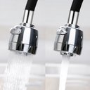 Ver imagem 2 de Torneira Gourmet Flexível Cozinha Parede Preta C61