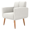 Ver imagem 5 de Poltrona Decorativa Juan Boucle Bege