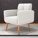 Ver imagem 1 de Poltrona Decorativa Juan Boucle Bege