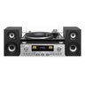 Vitrola Toca Discos Retro Vintage Receiver Cd Nfc Fm Bluetooth USB Raveo Concert One Vinil Reproduz - 1