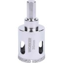 Ver imagem 1 de Serra Copo Diamantada Serra Copo Diamantada 30mm Triangular para Porcelana e Vidro Worker