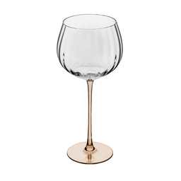 Cj 2 Tacas de Vinho de Vidro com Haste Ambar Classic 720ml - 1