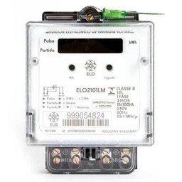 Medidor Consumo de Energia Elo 2101LM Bifásico - 3