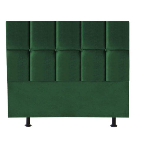 Cabeceira para Cama Box Casal 1,60 Cm Poliana - Oferta House Cor:verde