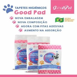Tapete Higiênico Good Pad Com 50 Unidades 60x60cm - 2 Tapete Higiênico Good Pad Com 50 Unidades 60x60cm - 2