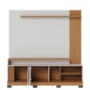 Ver imagem 3 de Estante Home Theater Jurerê 1.8 Off White Matte Freijó com Mesa de Centro Jeri Freijó Off White e