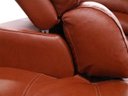 Ver mais imagens de Sofá Retrátil e Reclinável de Couro Filipinas Canto com Chaise Direita 1,36 M - Conhaque com Brilho