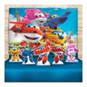 Kit Festa Aniversário Super Wings Decoração Kit Prata - 1