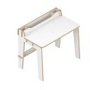 Ver imagem 1 de Mesa de Estudos com Nichos 60cm Mdf Compacta Infantil:branco