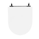 Ver imagem 1 de Assento Sanitário Poliéster para Louça Calypso (incepa) Aço (reb. Oculto) Branco