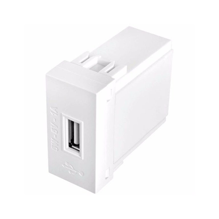 Módulo Tomada Usb 5w-5v-1a Bivolt Modulare - Fame