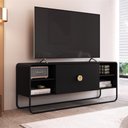 Ver imagem 7 de Rack Bancada Organica Tv 55 Polegadas 150 Cm 28070 Artesano Nero Preto