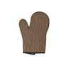 Luva de cozinha térmica e Pegador Listra Marrom - 1